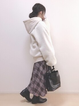 a o i *さん（レディース・151cm）の冬コーディネート