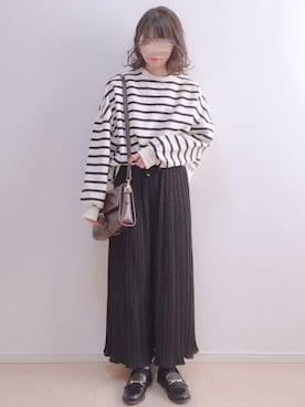 「REALCOCOのアイテム」を使った、a o i *さん（レディース・151cm）の冬コーディネート