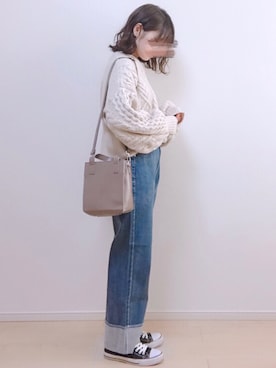 a o i *さん（レディース・151cm）の冬コーディネート