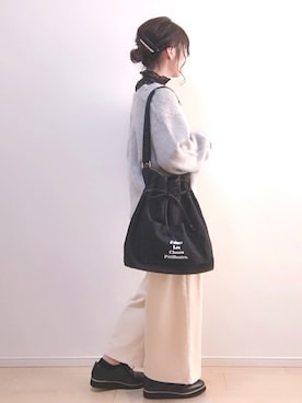 「AIMABLE（エマーブル）のアイテム」を使った、a o i *さん（レディース・151cm）の冬コーディネート