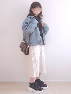 a o i *さん（レディース・151cm）の冬コーディネート