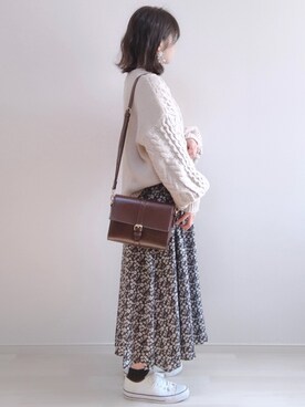 a o i *さん（レディース・151cm）の冬コーディネート