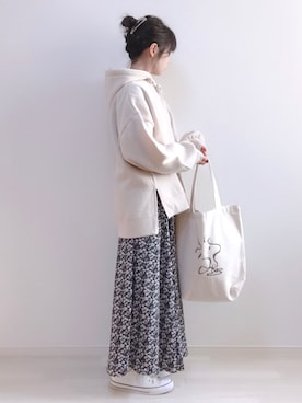 「natural couture（ナチュラルクチュール）のアイテム」を使った、a o i *さん（レディース・151cm）の春コーディネート