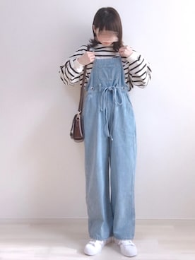 「mignon（ミニョン）のアイテム」を使った、a o i *さん（レディース・151cm）の春コーディネート
