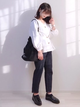 「Decorative（デコラティブ）のアイテム」を使った、a o i *さん（レディース・151cm）の春コーディネート