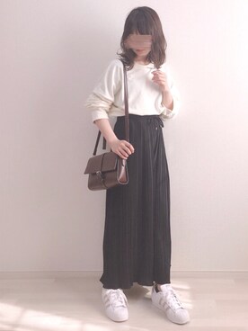 「chocomee（チョコミー）のアイテム（ショルダーバッグ）」を使った、a o i *さん（レディース・151cm）の春コーディネート
