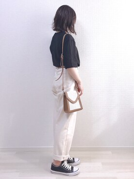 「fd style（エフディ スタイル）のアイテム（バッグ）」を使った、a o i *さん（レディース・150cm）の夏コーディネート