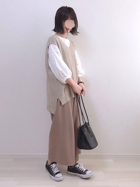 「wonder（ワンダー）のアイテム」を使った、a o i *さん（レディース・151cm）の秋コーディネート