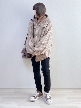 a o i *さん（レディース・151cm）の冬コーディネート