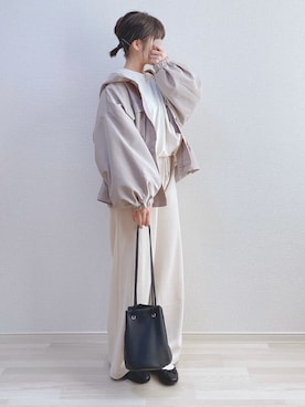 「REALCOCOのアイテム」を使った、a o i *さん（レディース・151cm）の冬コーディネート