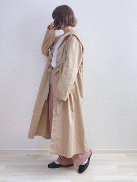 「REALCOCOのアイテム」を使った、a o i *さん（レディース・151cm）の冬コーディネート