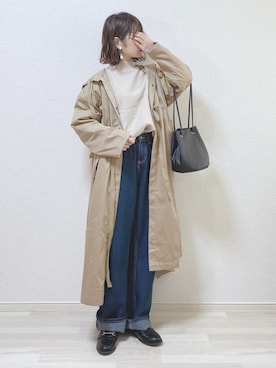 a o i *さん（レディース・151cm）の冬コーディネート