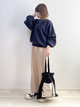 a o i *さん（レディース・151cm）の春コーディネート