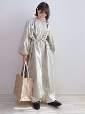 「archives e'pice（アルシーヴエピス）のアイテム」を使った、a o i *さん（レディース・151cm）の春コーディネート