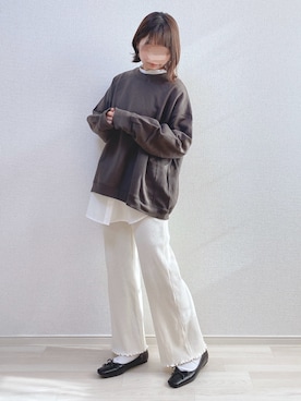「archives e'pice（アルシーヴエピス）のアイテム」を使った、a o i *さん（レディース・151cm）の春コーディネート