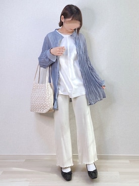 「archives e'pice（アルシーヴエピス）のアイテム」を使った、a o i *さん（レディース・151cm）の春コーディネート