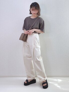 「likoelu.（リコエル）のアイテム」を使った、a o i *さん（レディース・151cm）の夏コーディネート