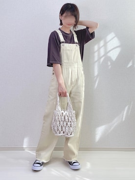 「likoelu.（リコエル）のアイテム」を使った、a o i *さん（レディース・151cm）の夏コーディネート