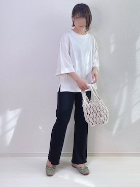 「likoelu.（リコエル）のアイテム」を使った、a o i *さん（レディース・151cm）の夏コーディネート