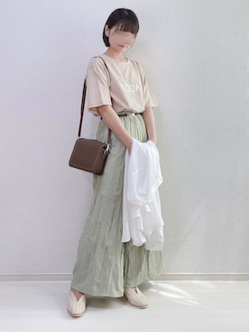 「likoelu.（リコエル）のアイテム」を使った、a o i *さん（レディース・151cm）の夏コーディネート