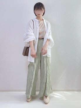 「likoelu.（リコエル）のアイテム」を使った、a o i *さん（レディース・151cm）の夏コーディネート