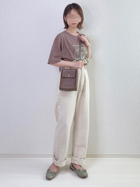 「likoelu.（リコエル）のアイテム」を使った、a o i *さん（レディース・151cm）の夏コーディネート