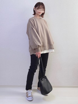 「likoelu.（リコエル）のアイテム」を使った、a o i *さん（レディース・151cm）の秋コーディネート