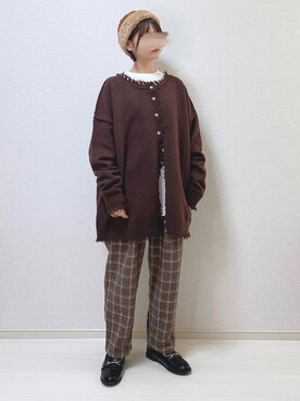 a o i *さん（レディース・151cm）の冬コーディネート