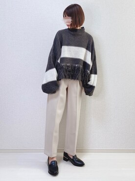 「likoelu.（リコエル）のアイテム」を使った、a o i *さん（レディース・151cm）の冬コーディネート