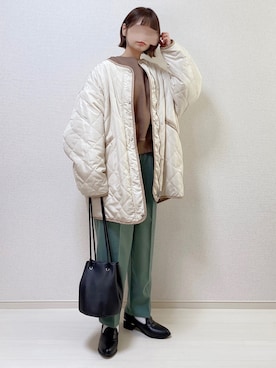 a o i *さん（レディース・151cm）の冬コーディネート