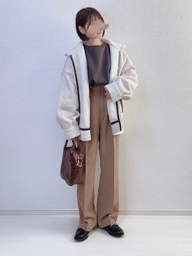 a o i *さん（レディース・151cm）の冬コーディネート