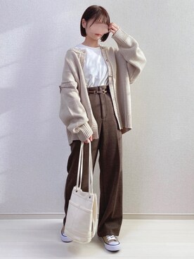 「likoelu.（リコエル）のアイテム」を使った、a o i *さん（レディース・151cm）の秋コーディネート