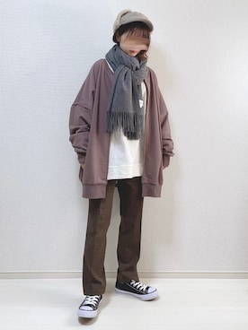 a o i *さん（レディース・151cm）の冬コーディネート
