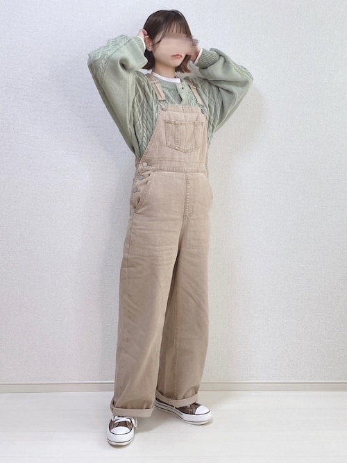 A O I Guのサロペット オーバーオールを使ったコーディネート Wear A O I Guのサロペット オーバーオールを使ったコーディネート Wear