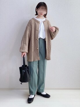 a o i *さん（レディース・151cm）の冬コーディネート