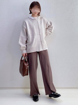 「NEUNA（ヌナ）のアイテム」を使った、a o i *さん（レディース・151cm）の冬コーディネート