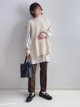 a o i *さん(レディース・151cm)の冬コーディネート