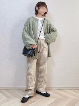 「fd style（エフディ スタイル）のアイテム」を使った、a o i *さん（レディース・151cm）の春コーディネート