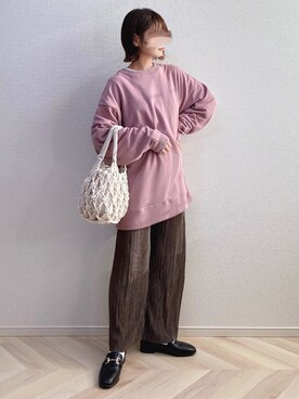 「春カラー」｜a o i *さん（レディース・151cm）の春コーディネート