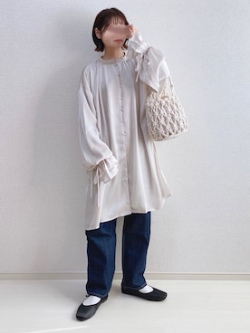 a o i *さん（レディース・151cm）の春コーディネート