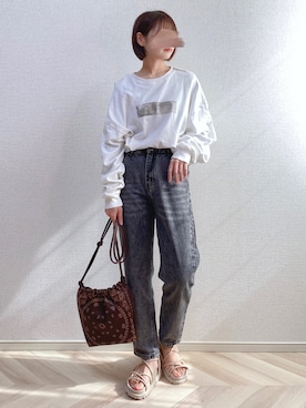 a o i *さん（レディース・151cm）の春コーディネート