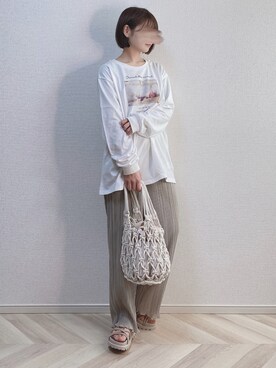 a o i *さん（レディース・151cm）の春コーディネート