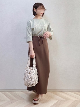 a o i *さん（レディース・151cm）の春コーディネート