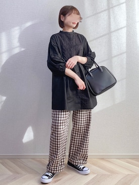 「fd style（エフディ スタイル）のアイテム」を使った、a o i *さん（レディース・151cm）の春コーディネート