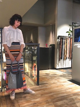 うまる🌈さん（レディース・166cm）の春コーディネート