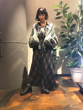 「シースルーワンピース」｜「アイテム（ジャケット/アウター）」を使った、うまる🌈さん（レディース・166cm）の夏コーディネート