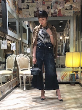 うまる🌈さん（レディース・166cm）の春コーディネート