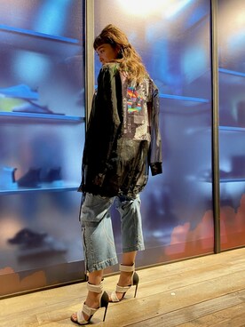 「ライトジャケット」｜うまる🌈さん（レディース・166cm）の夏コーディネート
