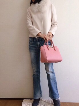 uniさん（レディース・158cm）の冬コーディネート