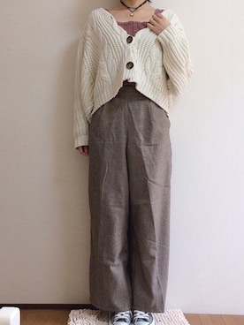 uniさん（レディース・158cm）の冬コーディネート